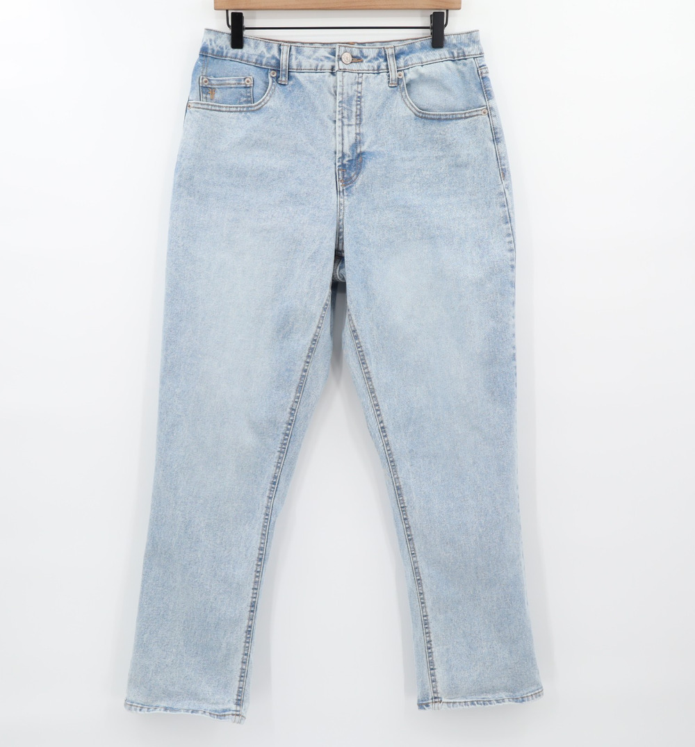Frye 29x29 Straight Leg Light Wash Denim Stretch Jeans